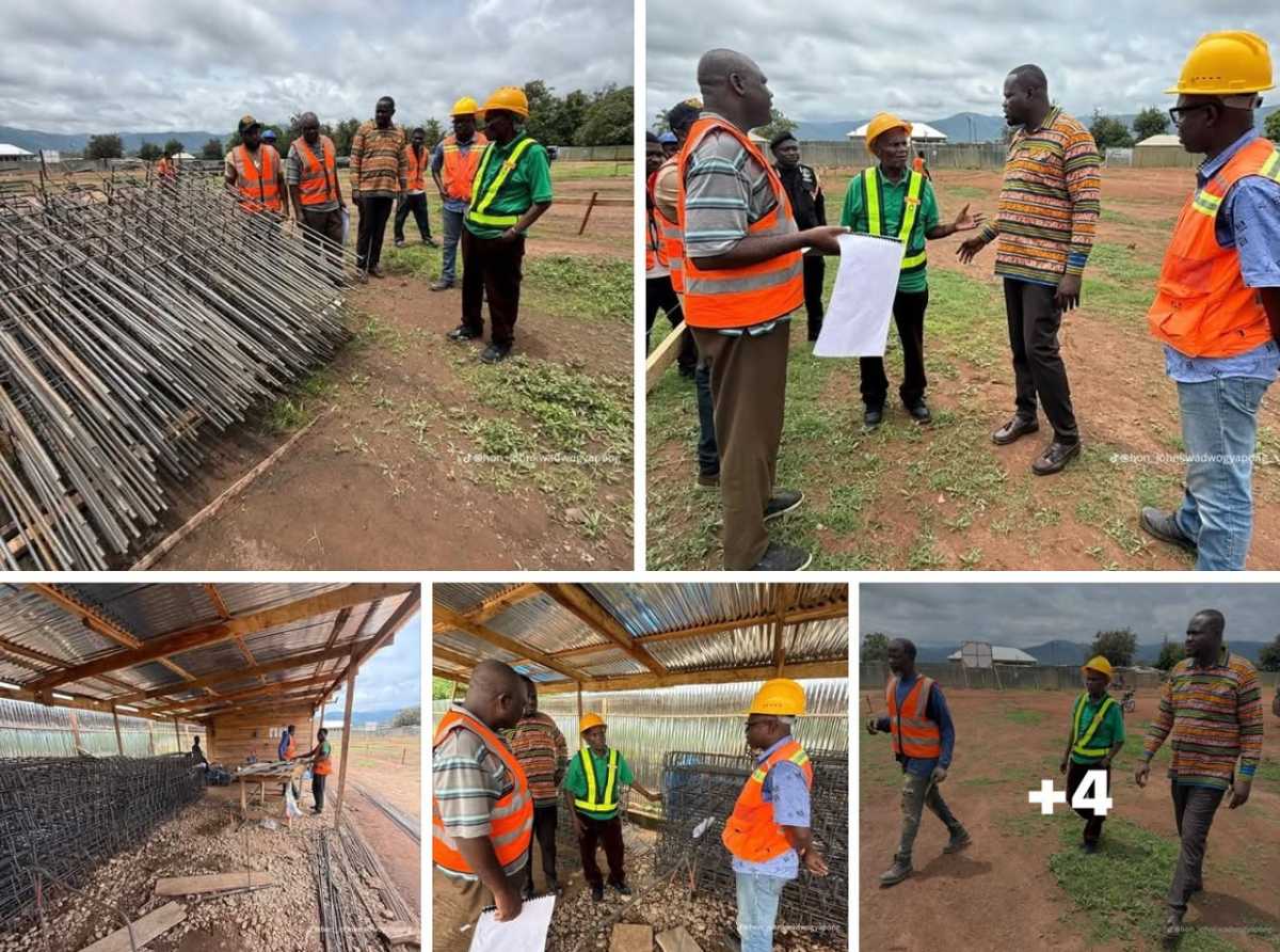 24-Hour Market Project in Nkwanta South Takes Shape as Construction Begins
